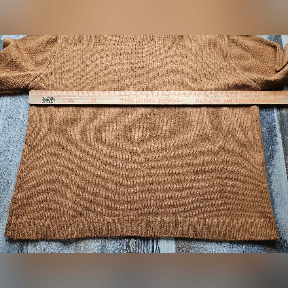 Whiskey Weather Sweater Panache Size Large Brown - Picture 10 of 11